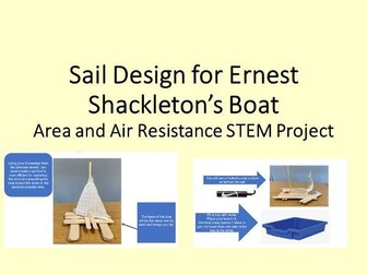 Shackleton's Boat Sail Design D and T Project
