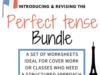 Perfect tense worksheets Bundle