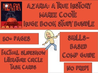 HUGE Resource Bundle - Azaria: A True History - Student Workbook Stage 3