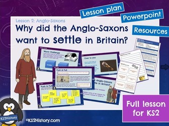 Why did the Anglo-Saxons want to settle in Britain? (Lesson for KS2)