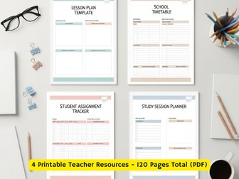 Ultimate Teacher Planner Bundle