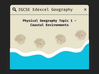 IGCSE Edexcel Geography: Coasts