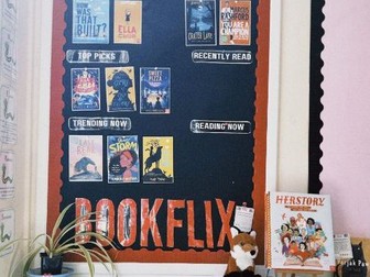 Booflix reading display