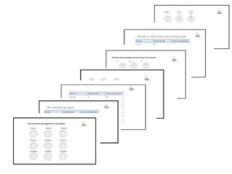 GCSE Electron Shells & Configurations: Comprehensive Worksheets with Answers