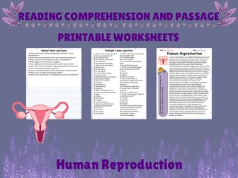 Exploring Human Reproduction: Engaging Reading Passage with Interactive Questions