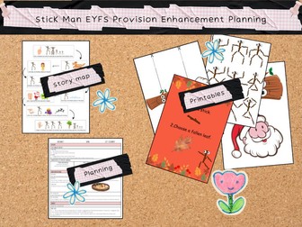 Stick Man EYFS provision enhancement planning
