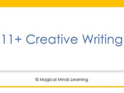 11 Plus Creative Writing Guide | Teaching Resources