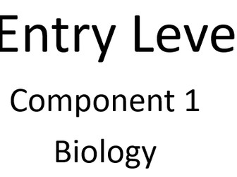 Entry Level AQA Science - Component 1_Bio_Human Body