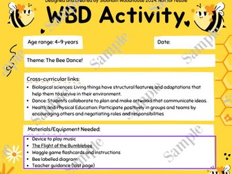 World Bee Day - Waggle Dance Lesson Pack