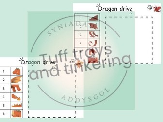 dragon drive roll and make saint davids day maths game foundation phase ks2