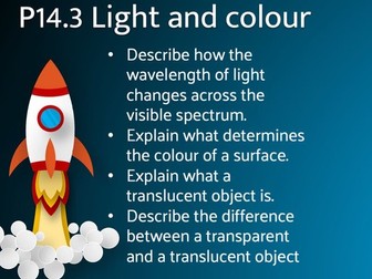P14.3 Light and colour