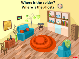 Prepositions of place.
