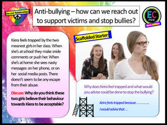 Anti Bullying PSHE Lesson