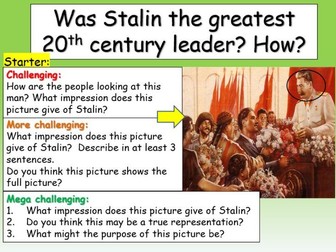 Stalin - Leadership