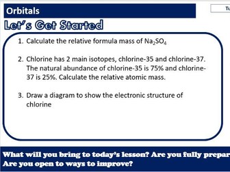 Orbitals (Aufbau Principle)- AAQ Applied Science