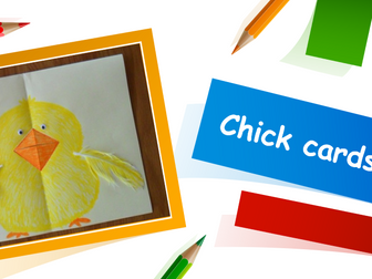 PowerPoint on making 3d chick cards