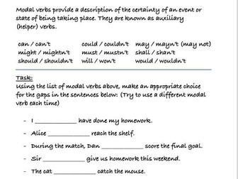 Modal Verbs