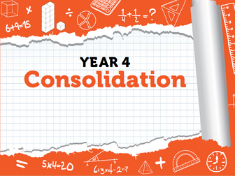 Year 4 - Autumn Term Consolidation pack of resources including: overview, worksheets and games.