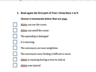 GCSE 9-1 English Language AQA Paper 2 Practice Paper + Mark Scheme