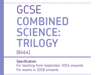 AQA Combined Science B1 Lesson Pack