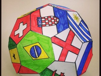 World Cup football 2018 - Truncated Icosahedron