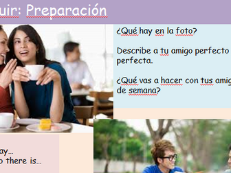 Revision GCSE Spanish Mi familia y yo Writing and Speaking AQA