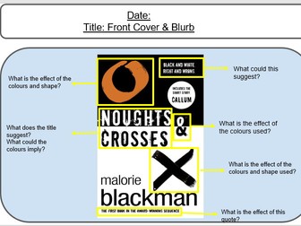 Noughts & Crosses LA SOW