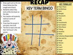 Edexcel GCSE History: Anglo-Saxon government & control - Anglo-Saxon & Norman England (Lesson 3)