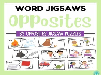 Opposite Words Jigsaws
