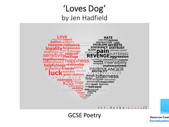 GCSE Poetry: ‘Loves Dog’ by Jen Hadfield