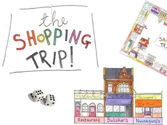 ESOL Board Game - The Shopping Trip