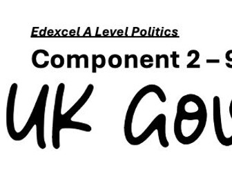 A Level Politics - Paper 2 Essay Plans (Edexcel)