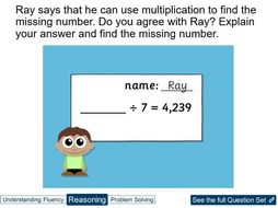 Y5 Multiplication: 4 digits by 1 digit | Teaching Resources