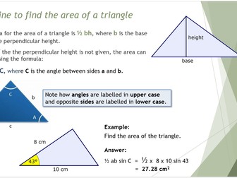 EDEXCEL MATHS GCSE NEED-TO-KNOW FORMULAE BUNDLE