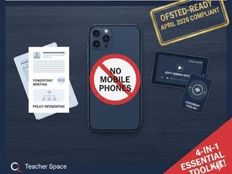 (April 2026 Update] Statutory Mobile Phone Ban & Policy Suite - Ofsted Ready