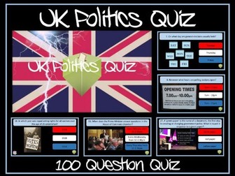 UK Politics Quiz