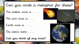 Space Poetry Lesson Plan And Powerpoint