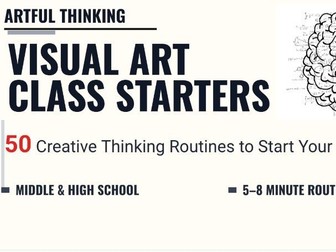 50 Class Starters: Creative Thinking Routines for Middle & High School