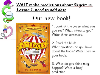 Guided reading PowerPoint- Skycircus Y5/6