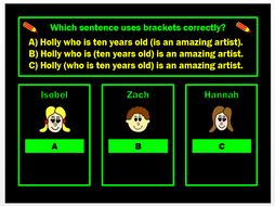 Punctuation PPT Powerpoint Game Y5 and Y6 by Grammatickx
