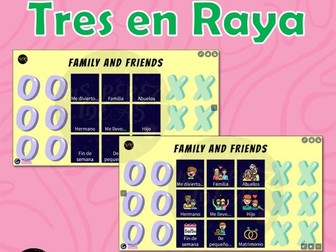 Family and Friends – Noughts and Crosses