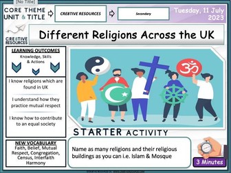 Different Religions Across the UK