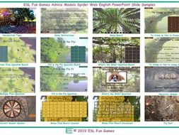 Advice Modals Spider Web English PowerPoint Game