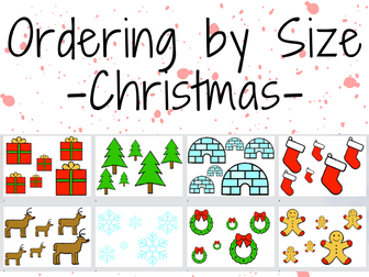 Ordering by Size (Christmas)