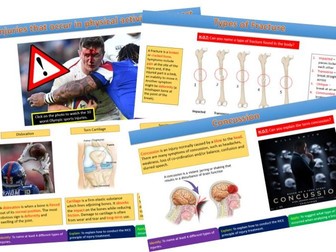 Injuries in Sport and Physical Activity - Edexcel GCSE PE (9-1)