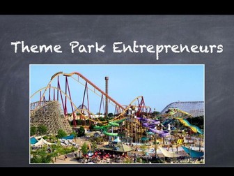 Financial Literacy: Theme Park Enterprise Maths Project