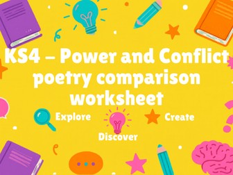 AQA Power and Conflict - Poem and Themes