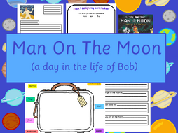 Man on the Moon Design Your Own Rocket