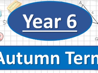 Year 6 WRM - Autumn Term Complete Bundle