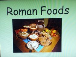 Roman food homework help Roman food homework help